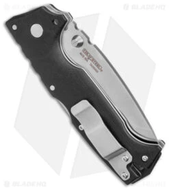 Cold Steel AD-10 Lite Tanto Tri-Ad Lock Knife Black GFN (3.5" Satin) -Cold Steel Shop Cold STeel AD 10 Lite Tanto Tri Ad Lock Black GFN Satin BHQ 139981 jr side