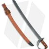 Cold Steel 1917 Cutlass Sword W/ Brown Leather Scabbard (24.75" Satin) -Cold Steel Shop Cold Steel 1917 Cutlass Sword brown leather scabbard satin BHQ 44167 er
