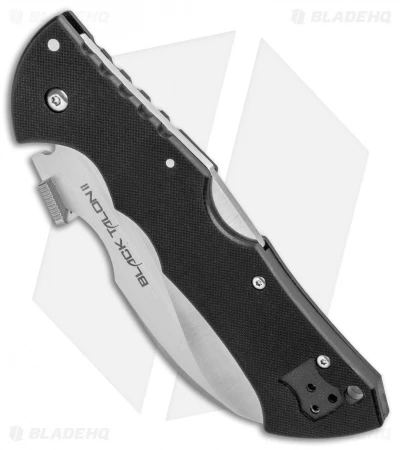 Cold Steel 4" Black Talon II Lock Back Knife (Satin Full Serr CPM-S35VN) 22BS 4 Cold Steel 4" Black Talon II Lock Back Knife (Satin Full Serr CPM-S35VN) 22BS - Image 2