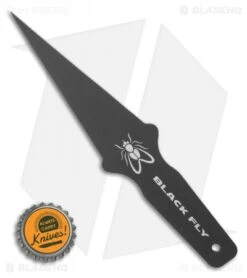 Cold Steel 8" Black Fly Fixed Blade Throwing Knife (4" Black) -Cold Steel Shop Cold Steel 8 Black Fly Fixed Blade Throwing Knife 4 Black BHQ 121240 LS Bottleap