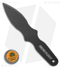 Cold Steel 8" Micro Flight Fixed Blade Throwing Knife (4" Black) -Cold Steel Shop Cold Steel 8 Micro Flight Fixed Blade Throwing Knife 4 Black BHQ 121241 LS Bottlecap