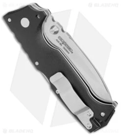 Cold Steel AD-10 Lite Drop Point Tri-Ad Lock Knife Black GFN (3.5" Satin) -Cold Steel Shop Cold Steel AD 10 Lite DP Tri Ad Lock Black GFN Satin BHQ 139980 jr side