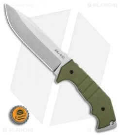 Cold Steel AK-47 Field Fixed Blade Knife (5.5" Stonewash) 14AKVG -Cold Steel Shop Cold Steel AK 47 Field Fixed Blade Knife 5.5 Black 14AKVG BHQ 30910 LS Bottlecap