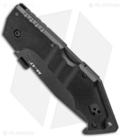 Cold Steel AK-47 Lockback Knife Black G-10 (3.5" Black S35VN) 58M -Cold Steel Shop Cold Steel AK 47 LB Black G 10 Black BHQ 87365 jr spine