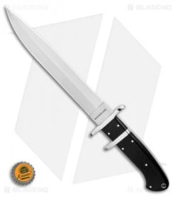 Cold Steel Black Bear Classic D/E Fixed Blade Knife Black G-10 (8.25" San Mai) -Cold Steel Shop Cold Steel Black Bear Classic D E Fixed Blade Knife G 10 8.25 VG 10 35AR BHQ 106719 LS Bottlecap