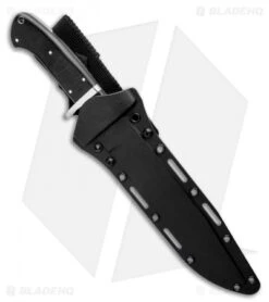Cold Steel Black Bear Classic D/E Fixed Blade Knife Black G-10 (8.25" San Mai) -Cold Steel Shop Cold Steel Black Bear Classic D E Fixed Blade Knife G 10 8.25 VG 10 35AR BHQ 106719 LS Sheath