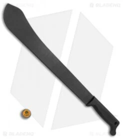 Cold Steel Bolo Machete Fixed Blade (18" Black) 97LBM -Cold Steel Shop Cold Steel Bolo Machete 18in black 97LBM BHQ 44380 er size