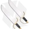 Cold Steel Butterfly Sword Set (14.8" Satin) 88BF -Cold Steel Shop Cold Steel Butterfly Sword Set Satin BHQ 44152 er large