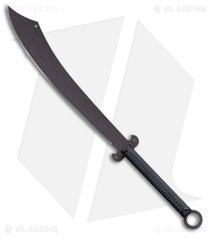 Cold Steel Fixed Blade Chinese Sword Machete (24" Black) 3 Cold Steel Fixed Blade Chinese Sword Machete (24" Black)