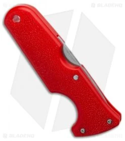 Cold Steel Click-N-Cut Slock Master Skinner Knife Red ABS (2.5" SW) 9 Cold Steel Click-N-Cut Slock Master Skinner Knife Red ABS (2.5" SW) -Cold Steel Shop Cold Steel Click N Cut Slock Master Skinner Knife Red BDS 2.5 Satin 40AT BHQ 121229 LS Side