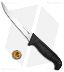 Cold Steel Commercial Series Flexible Curved Boning Knife (6.00" Satin) 20VBCFZ -Cold Steel Shop Cold Steel Commercial Series Flexible Curved Boning 20VBCFZ BHQ 51998 jr bottlecap