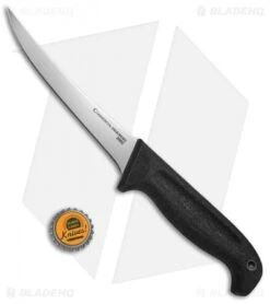 Cold Steel Commercial Series Stiff Curved Boning Knife (6.00" Satin) 20VBCZ -Cold Steel Shop Cold Steel Commercial Series Stiff Curved Boning 20VBCZ BHQ 51999 jr bottlecap