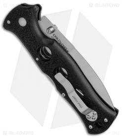 Cold Steel Counter Point I Tri-Ad Lock Knife (3.75" AUS 10A Satin) 10AB -Cold Steel Shop Cold Steel Counter Point I Tri Ad 10ACLC BHQ 8508 jr side