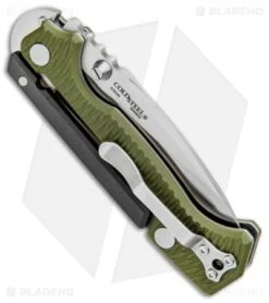Cold Steel Demko AD-15 Scorpion Lock Knife OD Green G-10 (3.5" Satin S35VN) 58SQ -Cold Steel Shop Cold Steel Demko AD 15 Scorpion Lock OD Green G 10 Satin 58SQ BHQ 93381 jr side 1