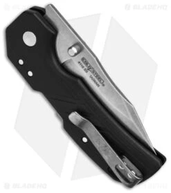 Cold Steel Engage ATLAS Lock Knife Clip Point Black GFN (2.5" Stonewash) -Cold Steel Shop Cold Steel Drifter Atlas Lock Knife Clip Point Black GFN 2in SW BHQ 139969 td side
