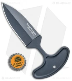 Cold Steel Drop Forged Push Dagger Fixed Blade Knife (4" Gray) 36MJ -Cold Steel Shop Cold Steel Drop Forged Push Dagger Gray 36MJ BHQ 95911 jr bottlecap