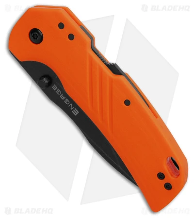 Cold Steel Engage Drop Point ATLAS Lock Knife Blaze Orange GFN (3" Black ) 4116S 4 Cold Steel Engage Drop Point ATLAS Lock Knife Blaze Orange GFN (3" Black ) 4116S - Image 2