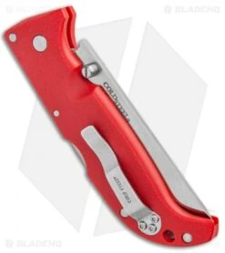 Cold Steel Finn Wolf Lockback Knife Red (3.5" Satin) -Cold Steel Shop Cold Steel Finn Wolf LB Red Satin BHQ 92340 jr side