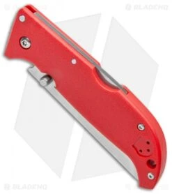 Cold Steel Finn Wolf Lockback Knife Red (3.5" Satin) -Cold Steel Shop Cold Steel Finn Wolf LB Red Satin BHQ 92340 jr spine