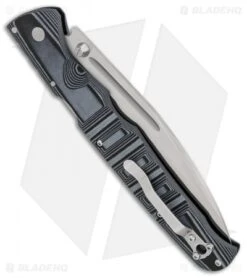Cold Steel Frenzy III Tri-Ad Lock Knife Black/Gray G-10 (5.5" Satin CPM-S35VN) -Cold Steel Shop Cold Steel Frenzy III Black Gray G10 satin BHQ 83878 er side
