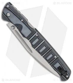 Cold Steel Frenzy III Tri-Ad Lock Knife Black/Gray G-10 (5.5" Satin CPM-S35VN) -Cold Steel Shop Cold Steel Frenzy III Black Gray G10 satin BHQ 83878 er spine