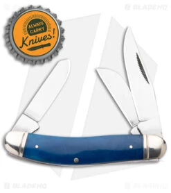 Cold Steel Gentleman's Stockman Slip Joint Knife Blue Bone (2.5" Satin) 9 Cold Steel Gentleman's Stockman Slip Joint Knife Blue Bone (2.5" Satin) -Cold Steel Shop Cold Steel Gentlemans Stockman SJ Blue Bone Satin BHQ 140030 jr bottlecap