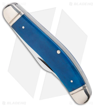 Cold Steel Gentleman's Stockman Slip Joint Knife Blue Bone (2.5" Satin) 4 Cold Steel Gentleman's Stockman Slip Joint Knife Blue Bone (2.5" Satin) - Image 2