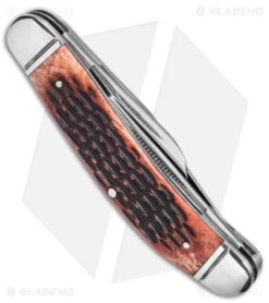 Cold Steel Gentleman's Stockman Slip Joint Knife Jigged Bone (2.5" Satin) -Cold Steel Shop Cold Steel Gentlemans Stockman Slip Joint Knife jigged Bone 2in Satin BHQ 140029 td side