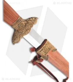 Cold Steel Gim Sword Redwood W/ Brass Guard (30" Satin) 88G 7 Cold Steel Gim Sword Redwood W/ Brass Guard (30" Satin) 88G -Cold Steel Shop Cold Steel Gim Sword Redwood Brass Guard Satin BHQ 44188 er