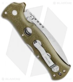 Cold Steel Gunsite Counter Point Tri-Ad Lock Knife (3.75" Satin) Limited Run -Cold Steel Shop Cold Steel Gunsite Counter Point 1 10ABV1 BHQ 116788 LS Side