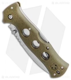 Cold Steel Gunsite Counter Point Tri-Ad Lock Knife (3.75" Satin) Limited Run -Cold Steel Shop Cold Steel Gunsite Counter Point 1 10ABV1 BHQ 116788 LS Spine