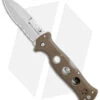 Cold Steel Gunsite Counter Point Tri-Ad Lock Knife Brown (3.75" Satin) -Cold Steel Shop Cold Steel Gunsite Counter Point Sand SW BHQ 138053 jr