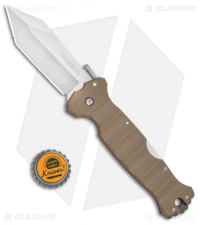 Cold Steel Immortal Lock Back Knife Coyote Tan G-10 (4" Satin) 23HVB 6 Cold Steel Immortal Lock Back Knife Coyote Tan G-10 (4" Satin) 23HVB - Image 4