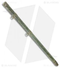 Cold Steel Jade Lion Gim Sword (30" Damascus) 88RLG -Cold Steel Shop Cold Steel Jade Lion Gim Sword damascus BHQ 44223 er sheath