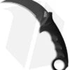Cold Steel Karambit Steel Tiger Fixed Blade Knife Black (4.75" Black) -Cold Steel Shop Cold Steel Karambit Steel Tiger Fixed Blade Black Black BHQ 175064 jr