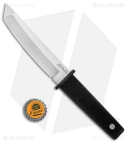 Cold Steel Kobun Tanto Fixed Blade Knife (5.5" Satin) 17T -Cold Steel Shop Cold Steel Kobun Tanto Fixed Blade Satin 17T BHQ 5007 jr bottlecap large