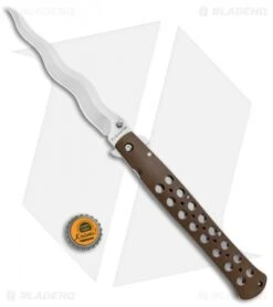 Cold Steel Kris Ti-Lite Liner Lock Knife Black Zytel (6" Satin) -Cold Steel Shop Cold Steel Kris Ti Lite LL Black Zytel Satin 26SXK6 BHQ 121199 jr bottlecap