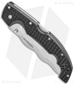 Cold Steel Kris Voyager Tri-Ad Lock Knife (5.5" Stonewash AUS-10A) 29AXW -Cold Steel Shop Cold Steel Kris Voyager Tri Ad Lock SW 29AXW BHQ 106677 jr spine