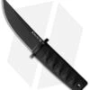 Cold Steel Kyoto II Fixed Blade Knife Drop Point Black (3.25" Black) -Cold Steel Shop Cold Steel Kyoto II Fixed Blade DP Black Black BHQ 174022 jr