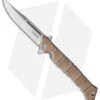 Cold Steel Large Luzon Folding Flipper Knife Desert Tan GFN (6" Satin) -Cold Steel Shop Cold Steel Large Luzon Desert Tan Satin BHQ 174235 jr