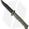 Cold Steel Large Luzon Folding Flipper Knife OD Green GFN (6" Black) 2 Cold Steel Large Luzon Folding Flipper Knife OD Green GFN (6" Black) -Cold Steel Shop Cold Steel Large Luzon OD Green Black BHQ 174236 jr