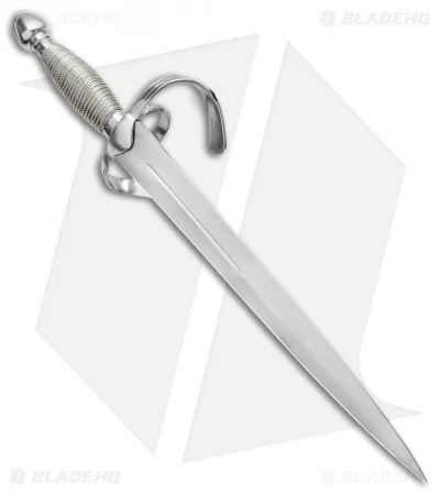 Cold Steel Large Parrying Dagger Fixed Blade Knife (13" Satin) 88EKA 4 Cold Steel Large Parrying Dagger Fixed Blade Knife (13" Satin) 88EKA - Image 2