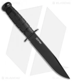 Cold Steel Leatherneck SF Fixed Blade Knife (6.75" Black Powdercoat D2) 39LSFC -Cold Steel Shop Cold Steel Leatherneck SF fixed blade black powdercoat D2 39LSFC BHQ 52031 er side