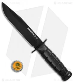 Cold Steel Leatherneck SF Fixed Blade Knife (6.75" Black Powdercoat D2) 39LSFC -Cold Steel Shop Cold Steel Leatherneck SF fixed blade black powdercoat D2 39LSFC BHQ 52031 er size