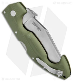 Cold Steel Lynn Thompson Signature Spartan Tri-Ad Lock Knife Serr (4.5" S35VN) -Cold Steel Shop Cold Steel Lynn Thompson Signature Spartan Tri Ad Lock Serr BHQ 140028 jr side
