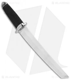 Cold Steel Magnum Tanto II Fixed Blade Knife (7.5" Satin San Mai) 35AC -Cold Steel Shop Cold Steel Magnum Tanto II Satin San Mai BHQ 80439 er side