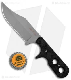 Cold Steel Mini Tac Bowie Neck Knife G-10 (3.625" Bead Blast) 49HCF -Cold Steel Shop Cold Steel Mini Tac Bowie Neck Knife G 10 BB 49HCF BHQ 80434 jr bottlecap