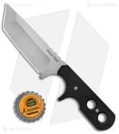 Cold Steel Mini Tac Tanto Neck Knife G-10 (3.75" Bead Blast) 49HTF -Cold Steel Shop Cold Steel Mini Tac Tanto G 10 BB 49HTF BHQ 85149 jr bottlecap