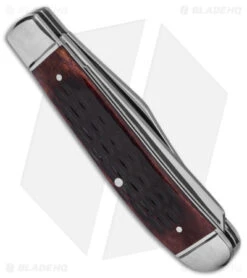 Cold Steel Mini Trapper Slip Joint Knife Jigged Bone (2.7" Satin) -Cold Steel Shop Cold Steel Mini Trapper BHQ 140037 td side