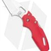 Cold Steel Mini Tuff Lite Tri-Ad Lock Knife Red (2" Satin) 20MTR